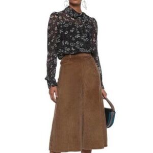 See by Chloe Long Sleeve Floral Blouse